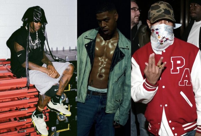 Travis Scott Kid Cudi Pharrell